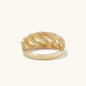 Anel Feminino Elegancy Banhado em Ouro 18K