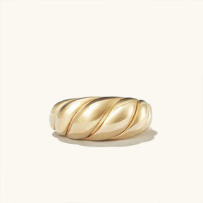 Anel Feminino Elegancy Banhado em Ouro 18K