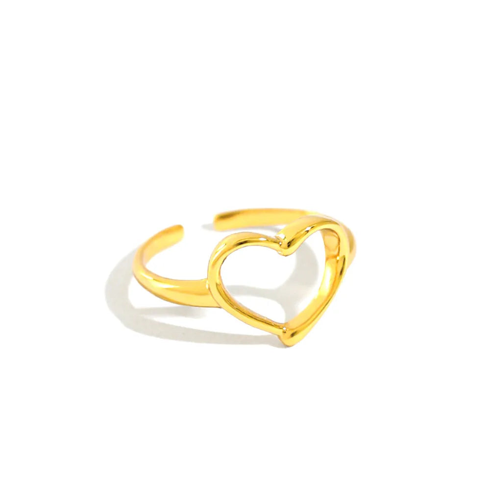 Anel Feminino Jewels Banhado em Ouro 18K