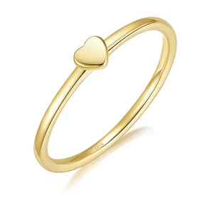 Anel Feminino Minimalist Banhado em Ouro 18K