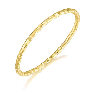 Anel Feminino Fifine Banhado em Ouro 18K