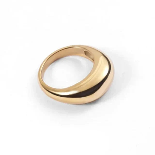 Anel Feminino Lara Banhado em Ouro 18K